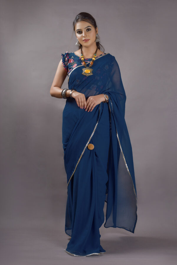 Kerosene Pure Jorjet Saree