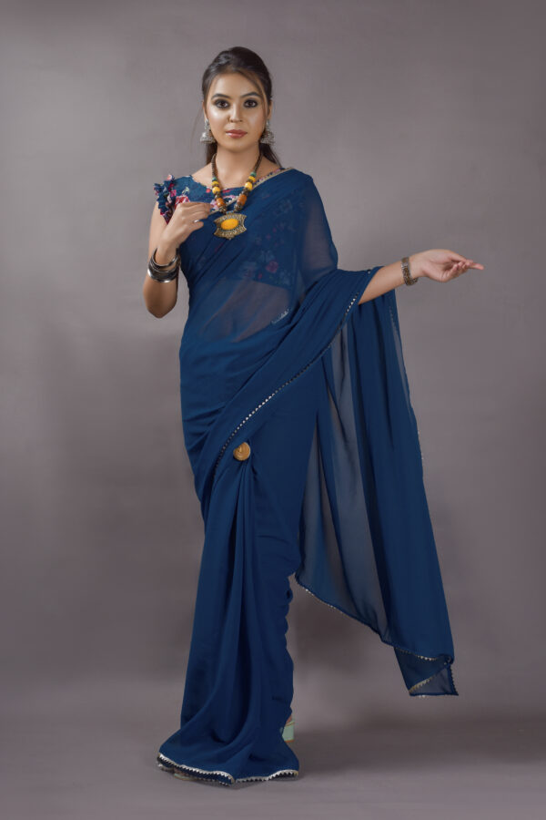 Kerosene Pure Jorjet Saree