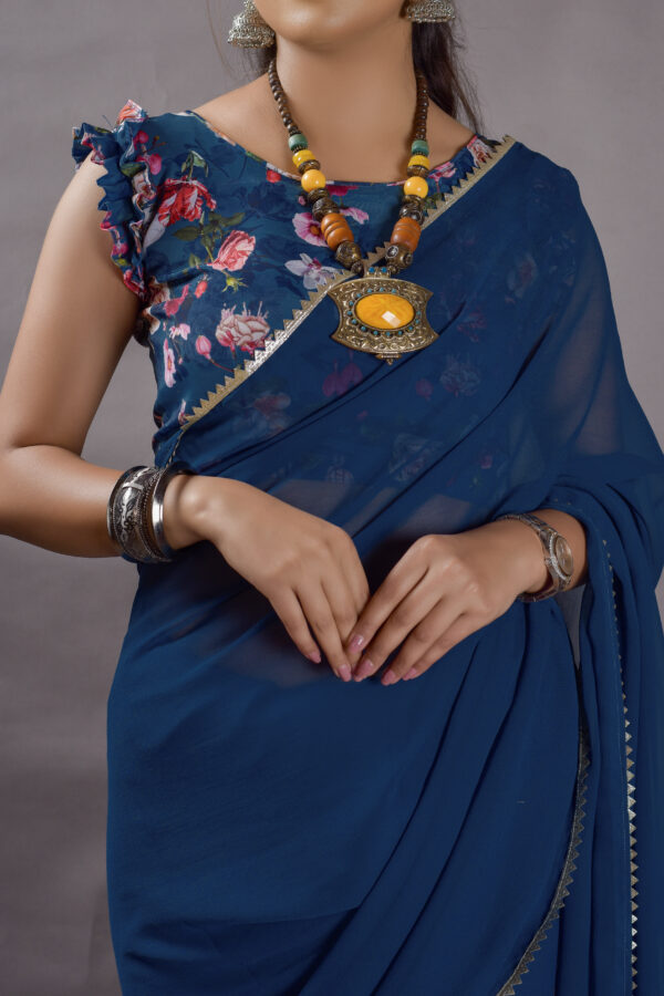 Kerosene Pure Jorjet Saree